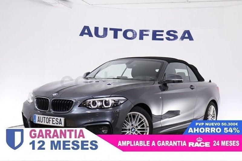 Usado BMW 220 184 CV (135 kW) 2019 Gris / plata Descapotable