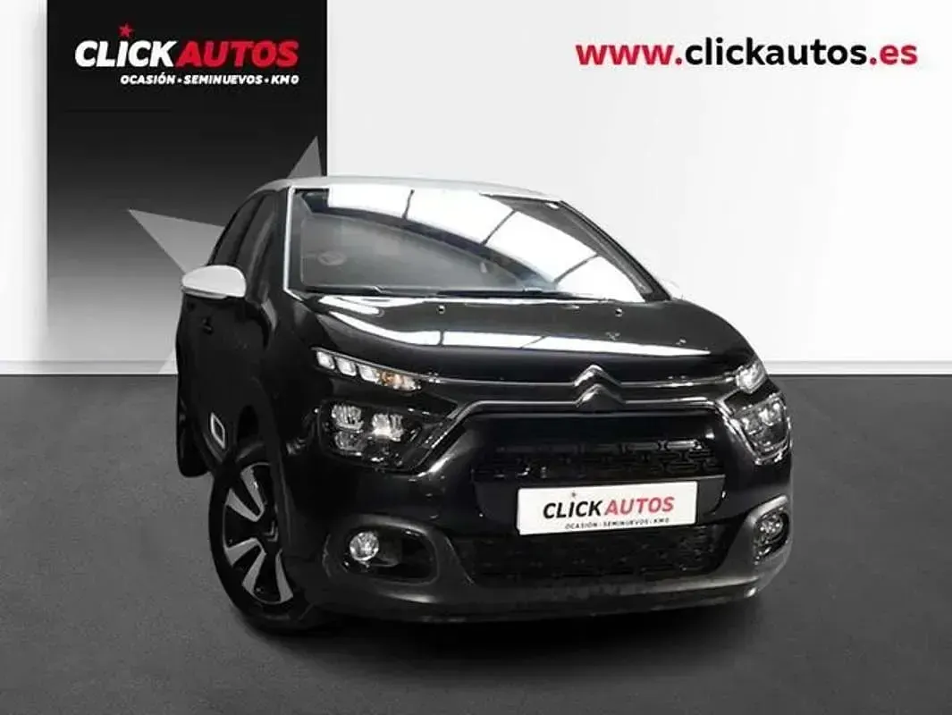 Brugt Citroën C3 Feel 83 HK (61 kW) 2022 Sort Hatchback