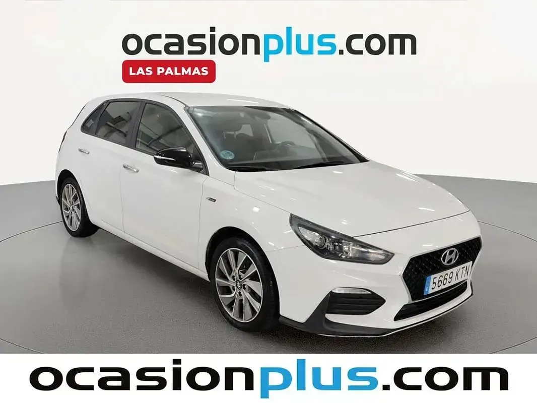 Usado Hyundai i30 N Line 120 CV (88 kW) 2019 Blanco Utilitario
