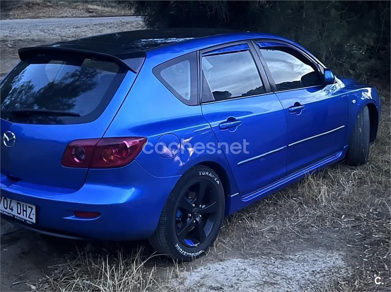 Usado Mazda 3 Active 110 CV (80 kW) 2005 Azul Berlina