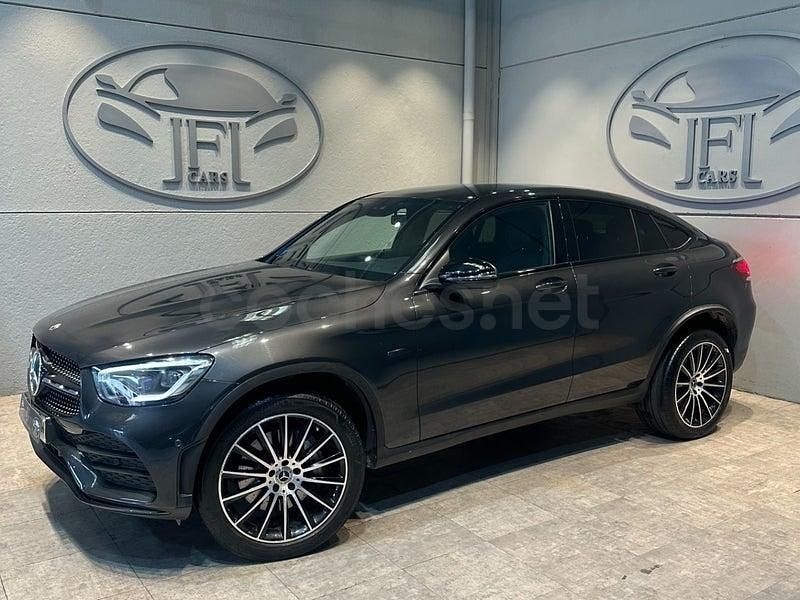 Usado Mercedes GLC300de 306 CV (225 kW) 2021 Negro Coupe