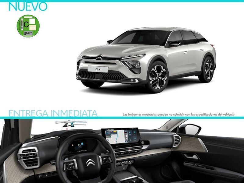 Blanco Nuevo 2025 Citroën C5 X PureTech | 25.990 € (Buen precio) - Imagen 1/4