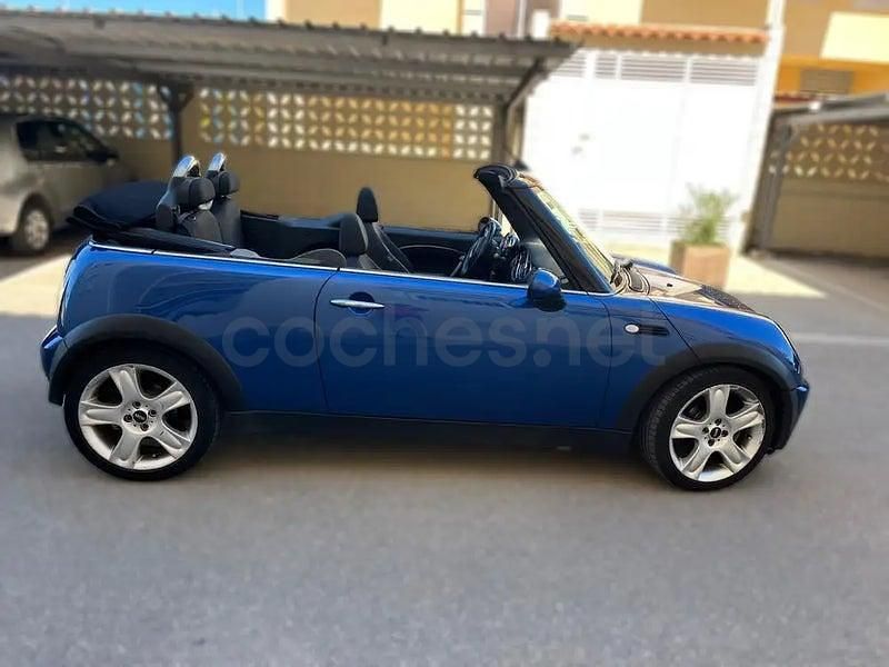 Usado Mini One Cabriolet 98 CV (72 kW) 2007 Azul Descapotable