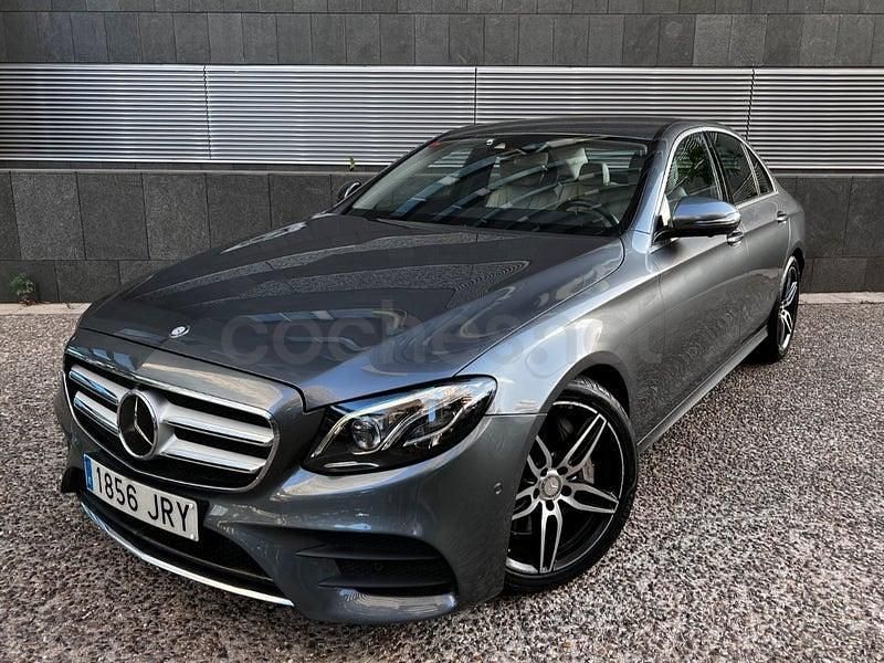 Usado Mercedes E350 Avantgarde 258 CV (189 kW) 2016 Gris / plata Berlina