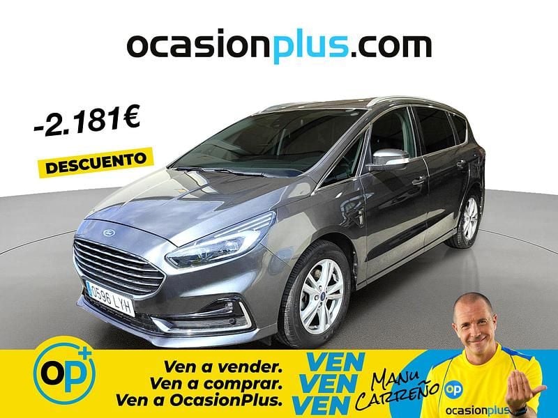 Usado Ford S-MAX Titanium 190 CV (139 kW) 2022 Gris Monovolumen