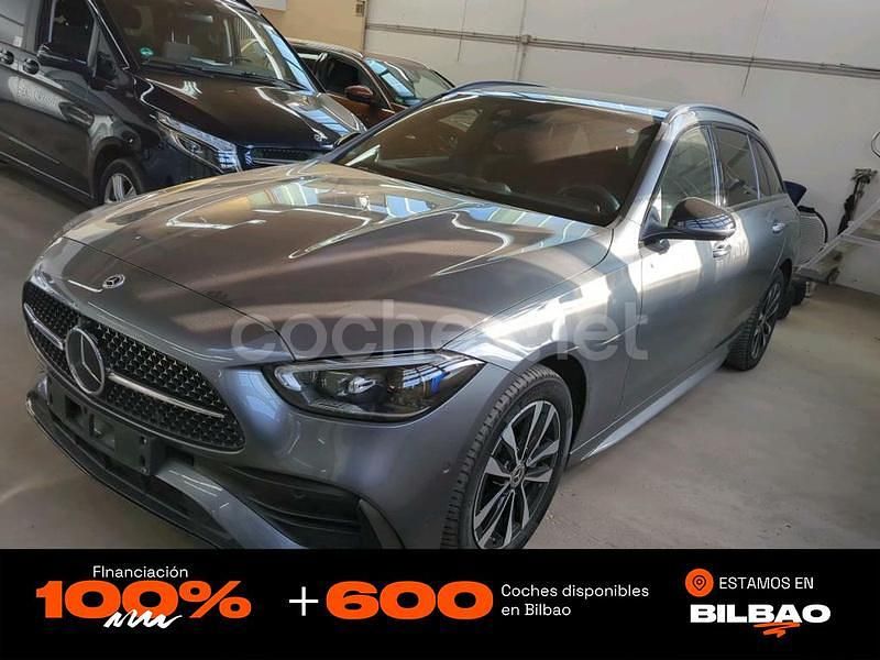 Gris / plata Usado 2022 Mercedes C300e Familiar | 34.850 € (Precio justo) - Imagen 1/4