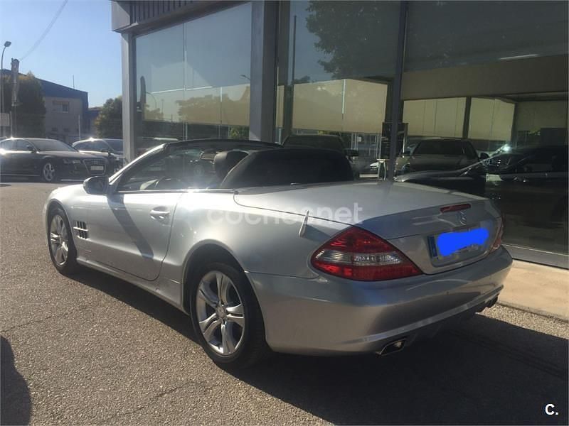 Usado Mercedes SL350 315 CV (231 kW) 2011 Gris / plata Descapotable