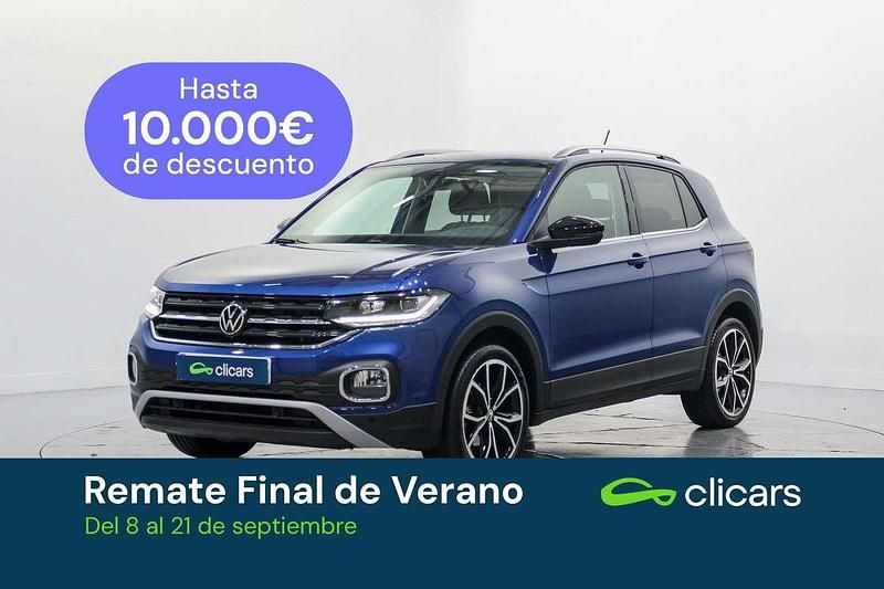 Azul Usado 2022 VW T-Cross Sport SUV | 19.090 € (Super precio) - Imagen 1/4