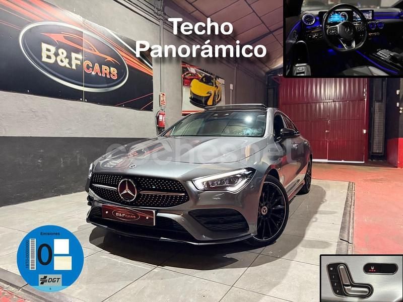 Gris / plata Usado 2021 Mercedes CLA250e Berlina | 31.990 € (Caro) - Imagen 1/4