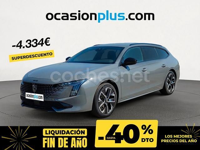 Gris / plata Usado 2024 Peugeot 508 SW GT Familiar | 25.950 € - Imagen 1/4