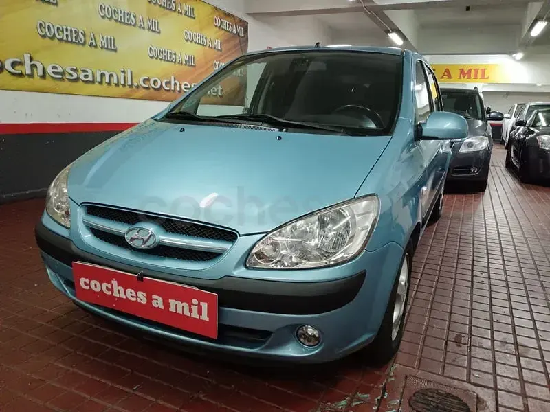 Usado Hyundai Getz GLS 106 CV (77 kW) 2006 Azul Utilitario