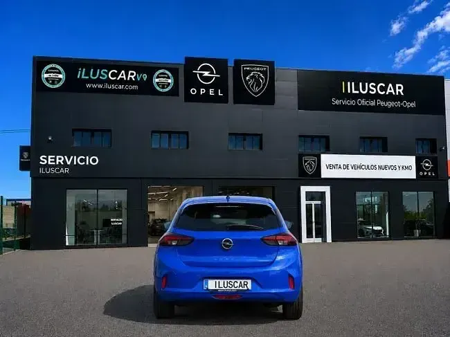 Usado Opel Corsa-e Edition 100 kW (137 CV) 2022 Voltaik blue Utilitario