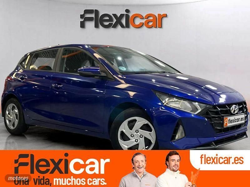 Azul Usado 2022 Hyundai i20 Berlina | 12.470 € (Buen precio) - Imagen 1/4