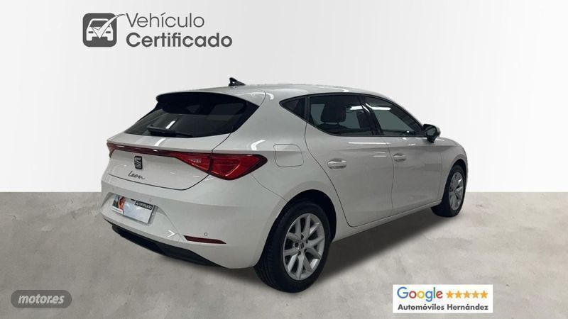 Usado Seat Leon Style 115 CV (84 kW) 2020 Blanco Berlina