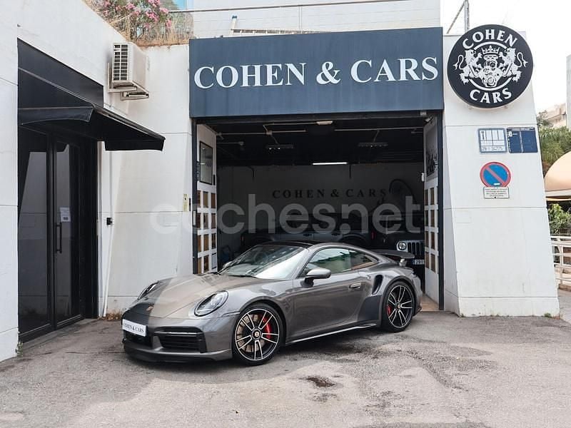 Gris / plata Usado 2021 Porsche 911 Turbo Coupe | 194.900 € (Un poco caro) - Imagen 1/4