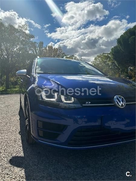 Usado VW Golf VII R 300 CV (220 kW) 2016 Azul Familiar
