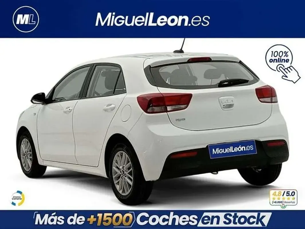 Usado Kia Rio 84 CV (61 kW) 2023 Blanco Utilitario