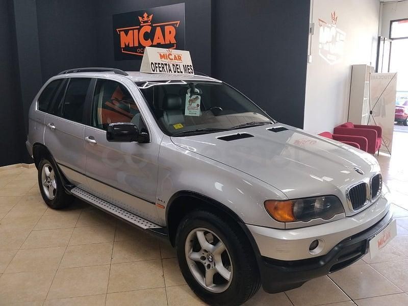 Usado BMW X5 184 CV (135 kW) 2001 Gris / plata SUV