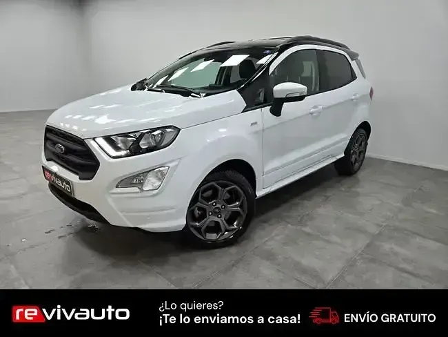 Usado Ford Ecosport Titanium 125 CV (91 kW) 2020 Blanco SUV