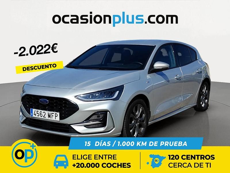 Usado Ford Focus ST-Line X 125 CV (91 kW) 2023 Gris