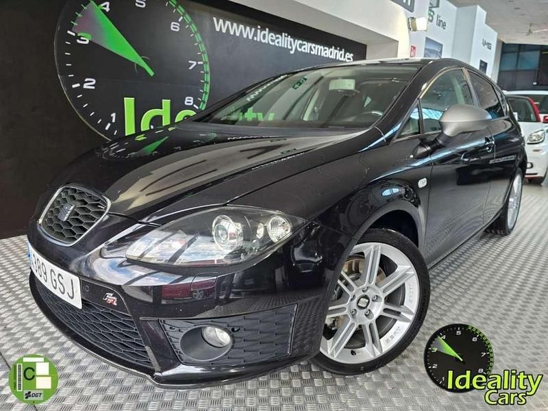 Usado Seat Leon FR 211 CV (155 kW) 2009 Negro Utilitario
