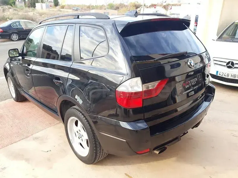 Usado BMW X3 150 CV (110 kW) 2008 Negro SUV