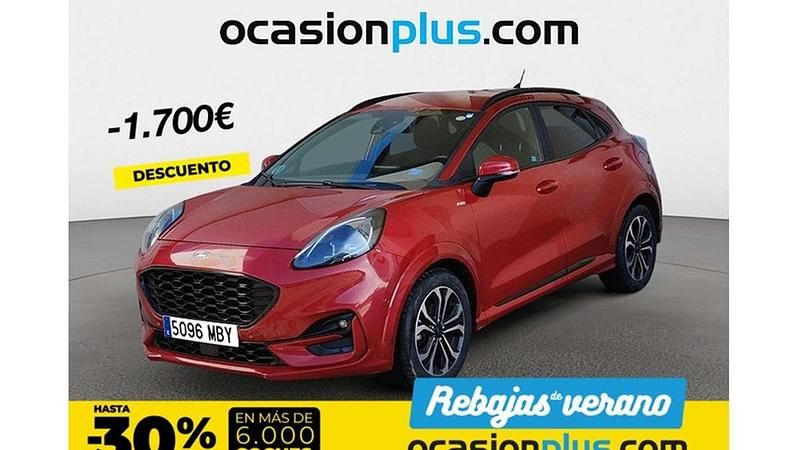 Rojo Usado 2022 Ford Puma ST-Line SUV | 17.000 € (Precio justo) - Imagen 1/4