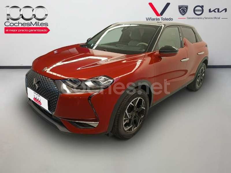 Rojo Usado 2021 DS Automobiles DS3 Crossback Chic SUV | 16.990 € (Precio justo) - Imagen 1/4