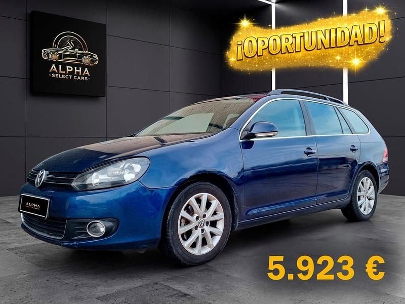 Usado VW Golf VI Sport 105 CV (77 kW) 2011 Azul Utilitario