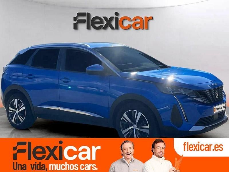 Azul Usado 2021 Peugeot 3008 Allure SUV | 19.290 € (Precio justo) - Imagen 1/4