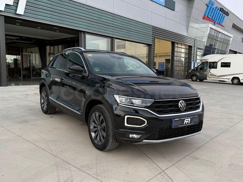 Usado VW T-Roc Sportline 150 CV (110 kW) 2020 Negro SUV