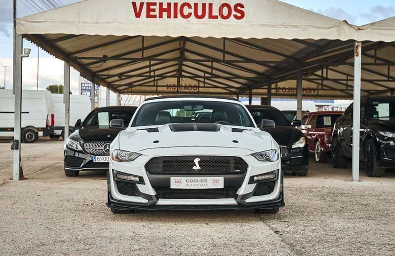 Blanco Usado 2020 Ford Mustang Descapotable | 35.990 € (Precio justo) - Imagen 1/4