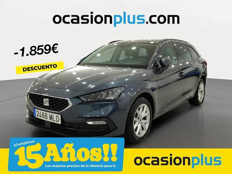 Gris Usado 2023 Seat Leon Style Familiar | 20.450 € (Precio justo) - Imagen 1/4