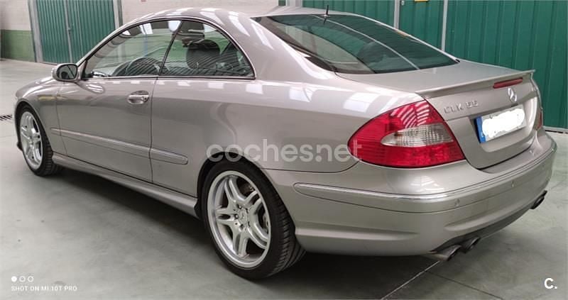 Usado Mercedes CLK55 AMG AMG 367 CV (269 kW) 2005 Gris / plata Coupe