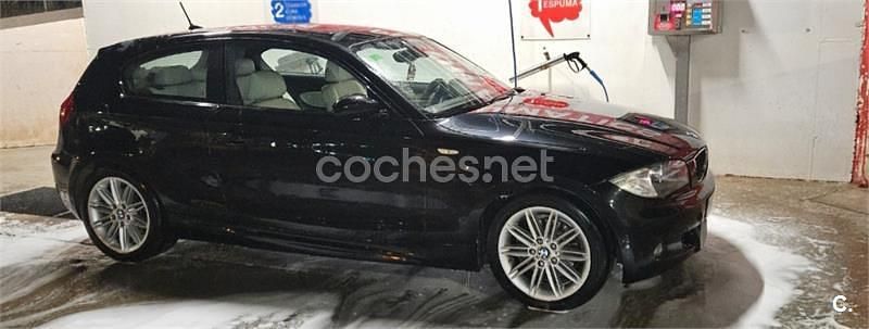 Negro Usado 2008 BMW 118 Utilitario | 4800 € (Super precio) - Imagen 1/4