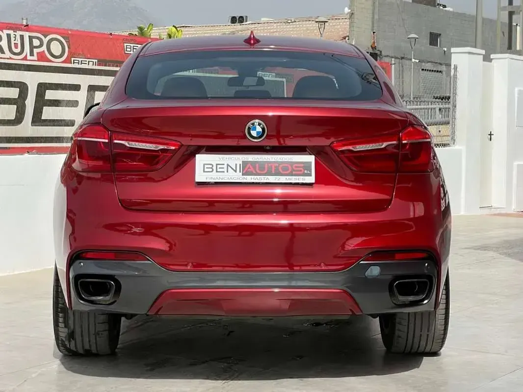 Usado BMW X6 381 CV (280 kW) 2018 Rojo SUV