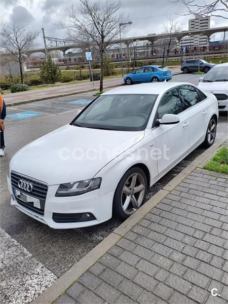 Usado Audi A4 143 CV (105 kW) 2010 Blanco Berlina