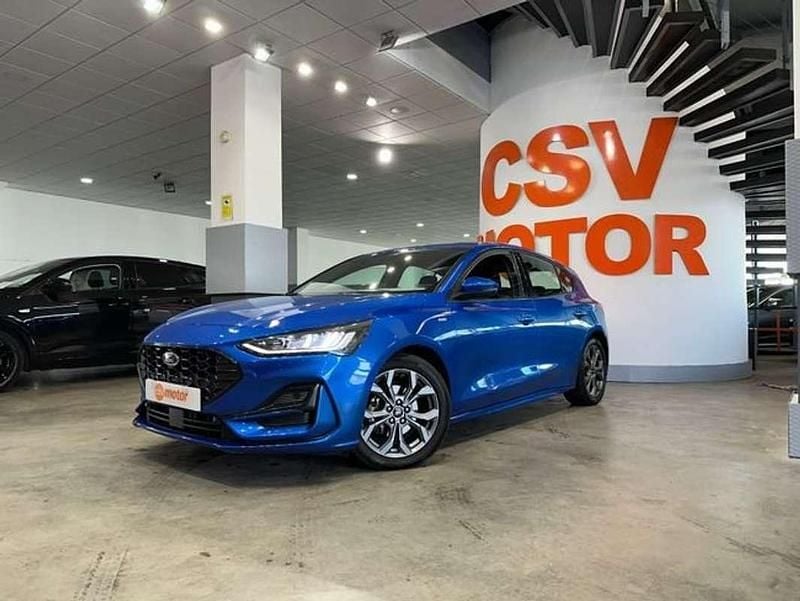 Usado Ford Focus ST-Line 126 CV (92 kW) 2023 Azul Berlina