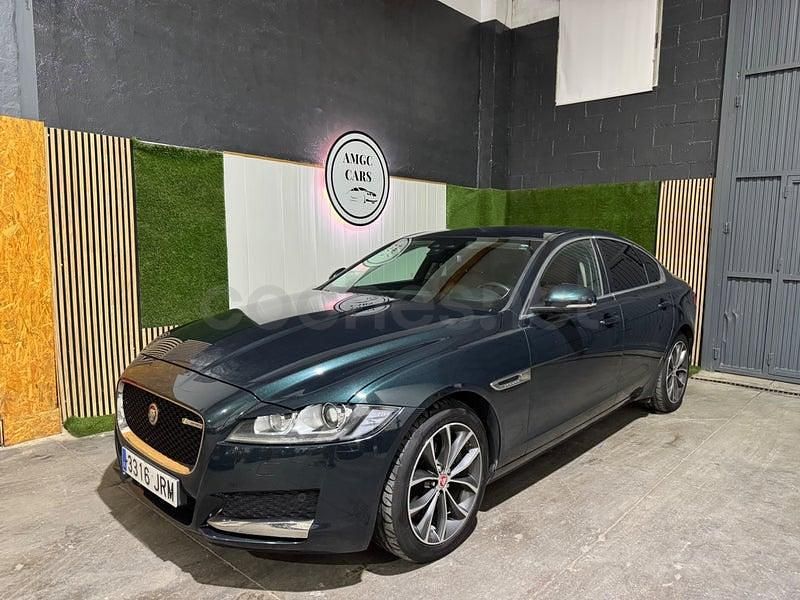 Verde Usado 2016 Jaguar XF R-Sport Berlina | 13.000 € (Precio justo) - Imagen 1/4