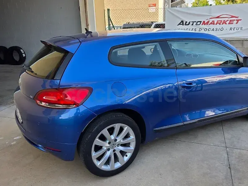 Usado VW Scirocco 122 CV (89 kW) 2011 Azul Coupe