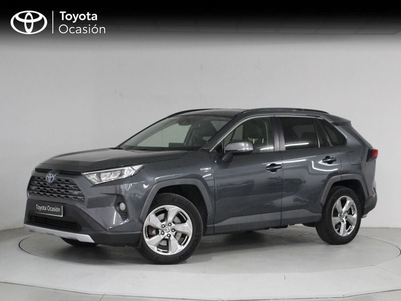 Gris Usado 2020 Toyota RAV4 Hybrid Advance SUV | 27.990 € (Precio justo) - Imagen 1/4