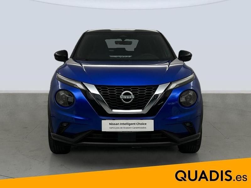 Usado Nissan Juke N-Connecta 114 CV (83 kW) 2025 Magnetic blue metalizado techo black SUV