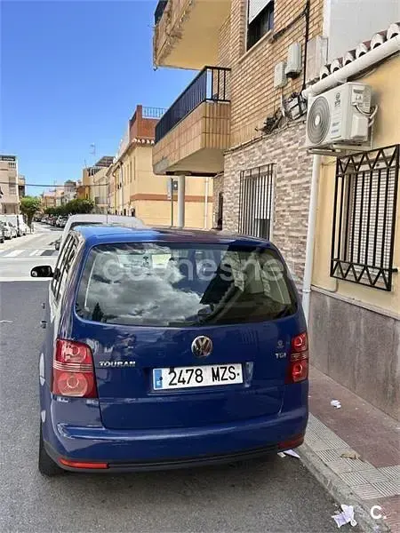 Usado VW Touran Advance 140 CV (102 kW) 2007 Azul Monovolumen