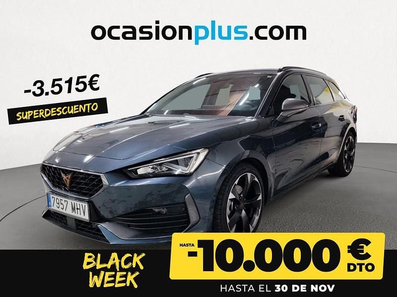 Gris Usado 2023 Cupra Leon Familiar | 27.670 € (Precio justo) - Imagen 1/4