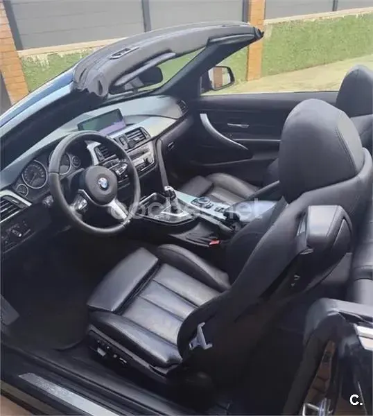 Usado BMW 435 Performance 306 CV (225 kW) 2014 Negro Descapotable