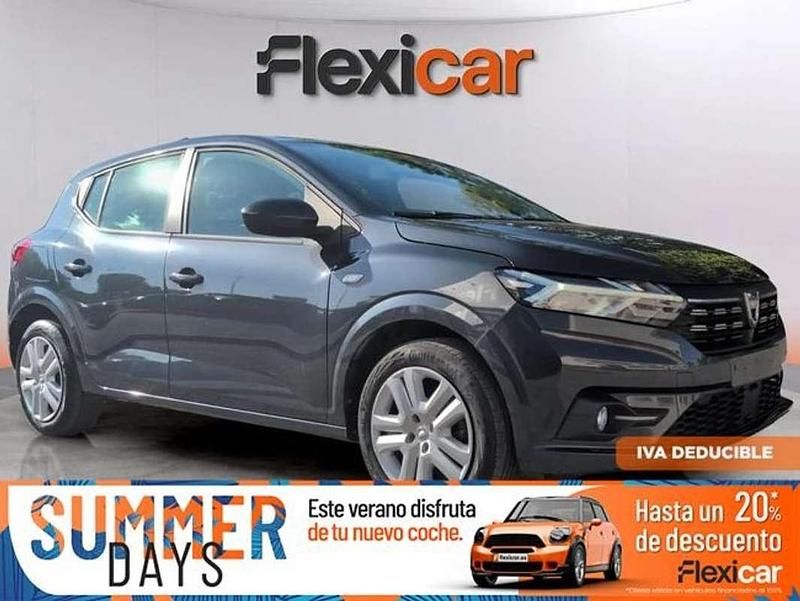 Gris Usado 2022 Dacia Sandero Comfort Utilitario | 11.090 € (Precio justo) - Imagen 1/4