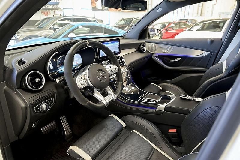 Usado Mercedes GLC63 AMG AMG 517 CV (380 kW) 2020 Blanco SUV