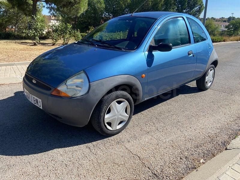 Usado Ford Ka Collection 60 CV (44 kW) 2002 Azul Utilitario