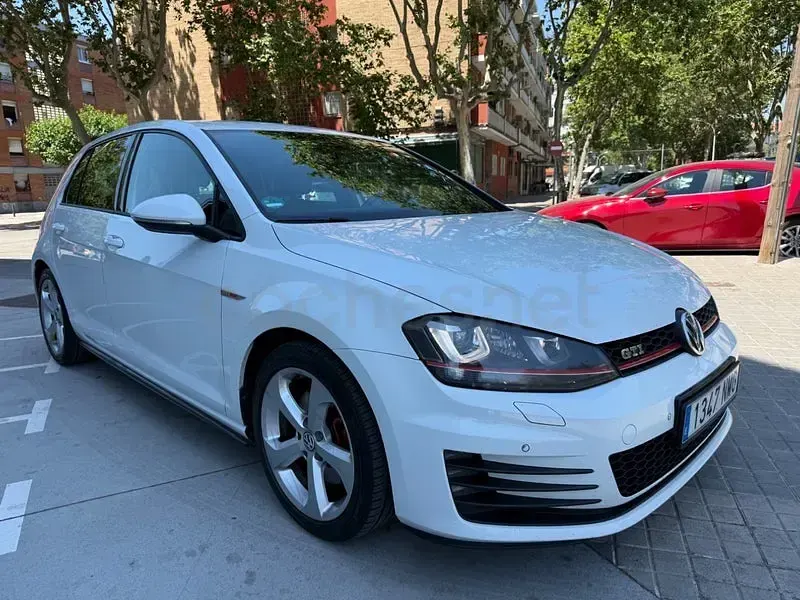 Usado VW Golf VII GTI 220 CV (161 kW) 2015 Blanco Berlina