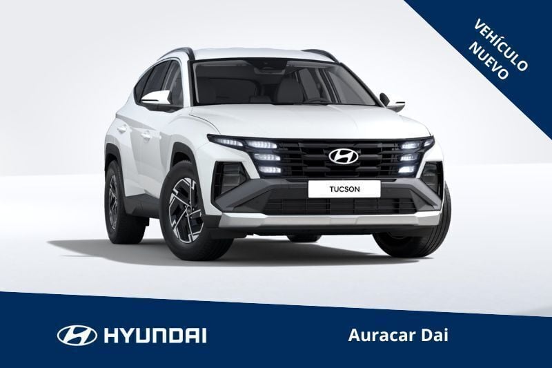 Blanco Nuevo 2025 Hyundai Tucson SUV | 32.700 € (Precio justo) - Imagen 1/4